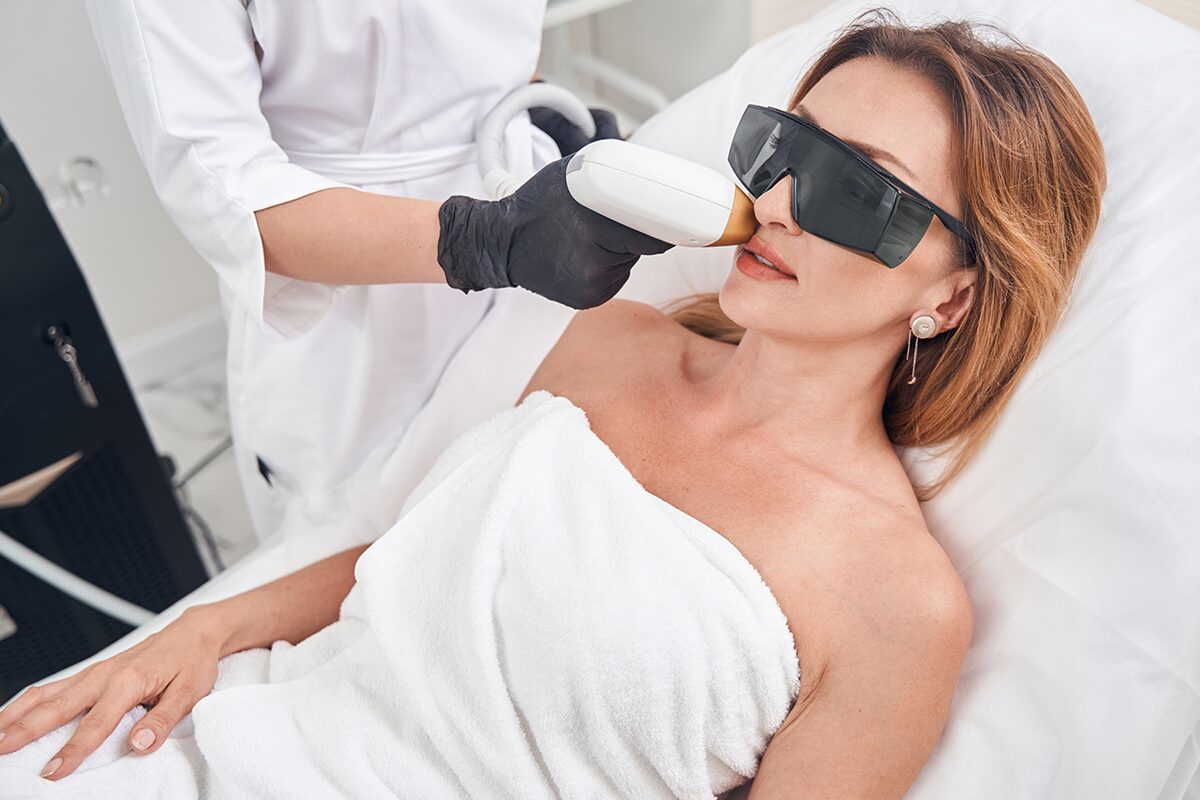 Aging Skin Treatment With IPL
