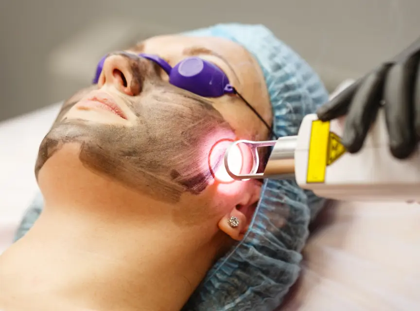 Which organ is most sensitive to laser radiation